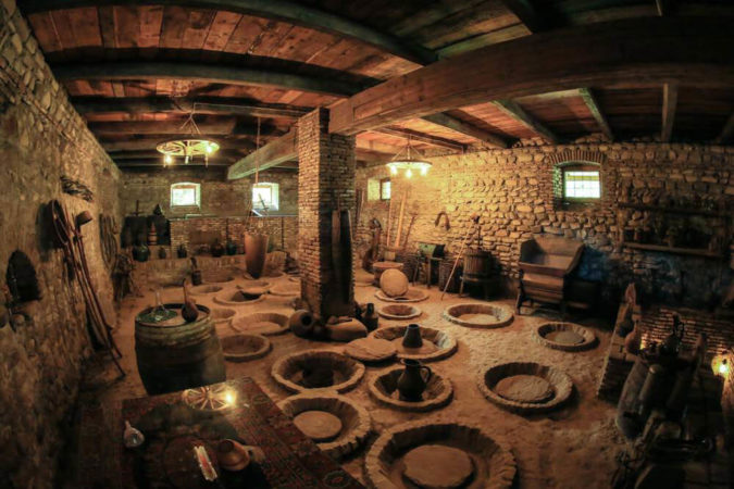 Kakheti winery, qvevri vessels